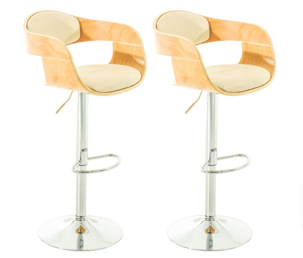 2er Set Barhocker Kingston Kunstleder