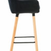 2er Set Barhocker Grant Samt – Bild 3